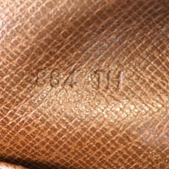 #46769 Toilette Cosmetic Evening Beauty Handbag Vanity Brown Monogram Canvas - Picture 5 of 12